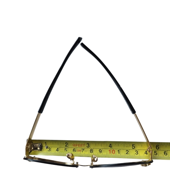 Versace Sunglasses with Blue Lenses and Gold Details - Picture 9 of 9